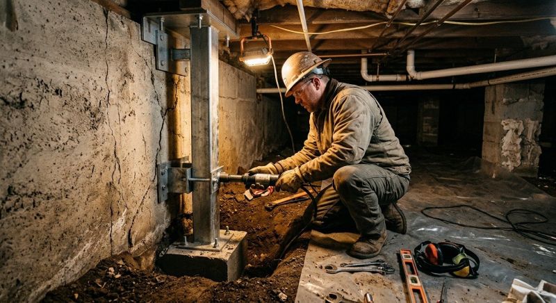 Crawlspace Foundation Repair detail